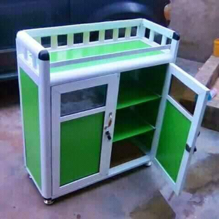 Custom aluminium baby wardrobe installation by ServoraPrise in Nigeria