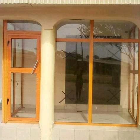 Aluminium door partition installation for interior spaces by ServoraPrise in Nigeria