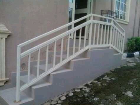 Aluminium handrail installation project by ServoraPrise in Nigeria