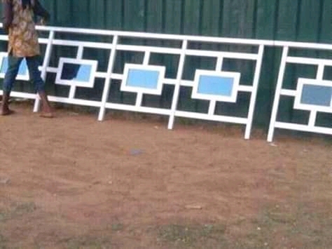 Custom aluminium handrail fabrication by ServoraPrise in Nigeria