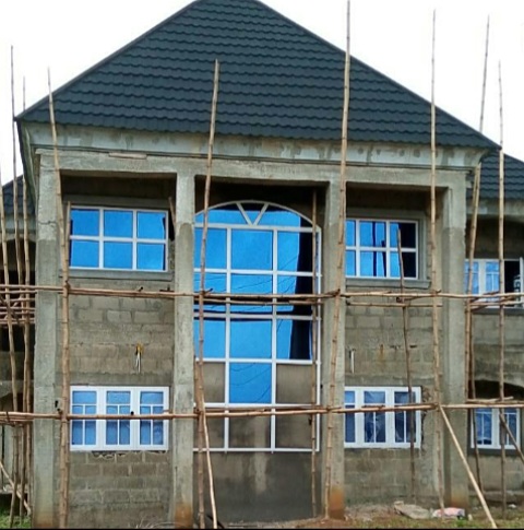 Aluminium window partition system installed by ServoraPrise in Nigeria